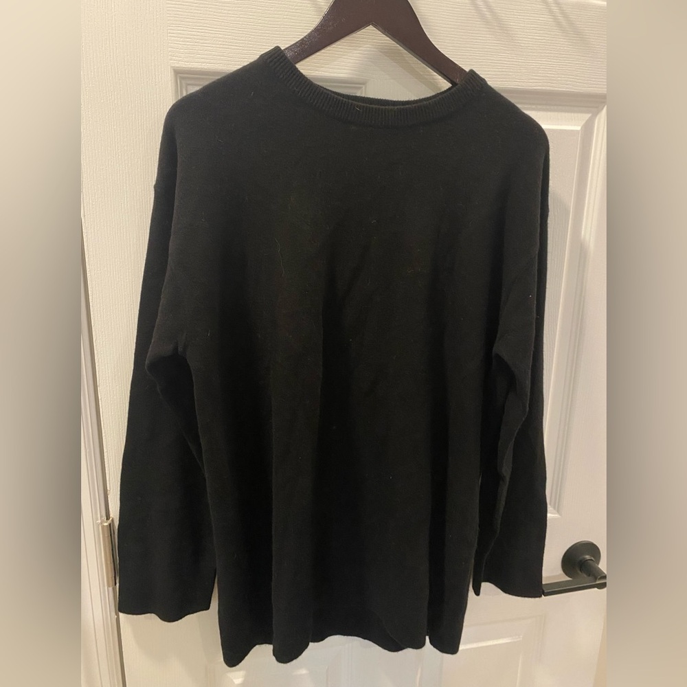 H&M Black Cashmere Sweater